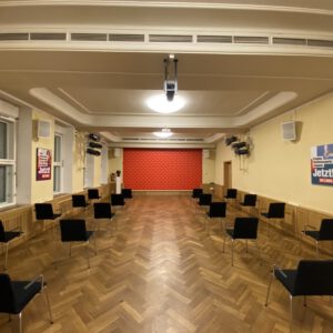 Tagung, Meeting oder Seminar in Berlin
Tagungsraum Rosa-Luxemburg-Saal im Tagungszentrum